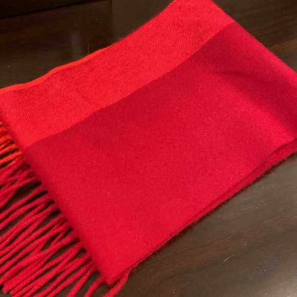 Ann Taylor Red Cashmere Scarf & Glove Set, Gloves w/tags, Scarf used once. - Picture 5 of 5